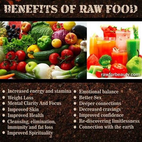 Benefits of Raw Food: I can personally attest to each of these. | Raw ...