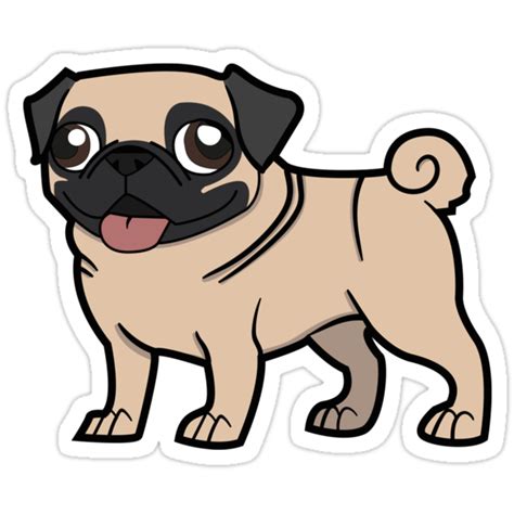 "Pug" Stickers by sieger1996 | Redbubble