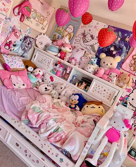 cutecore room in 2024 | Kawaii room, Pink room decor, Kawaii room ideas