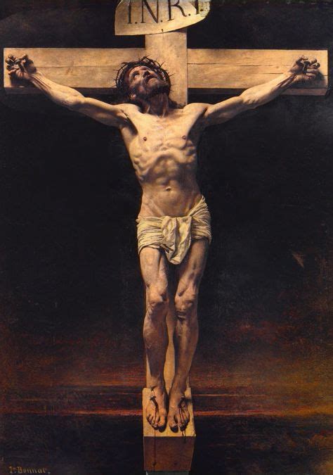 La crucifixión de Jesús en el arte: León Bonnat (1833-1922). | Jesus passion, Crucifixion of ...