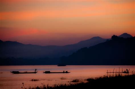 Mekong River Sunset, Luang Prabang, Laos | Smithsonian Photo Contest | Smithsonian Magazine