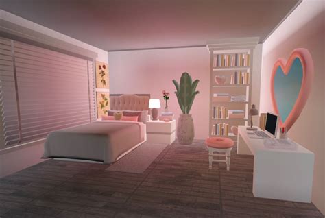 aesthetic bloxburg bedroom