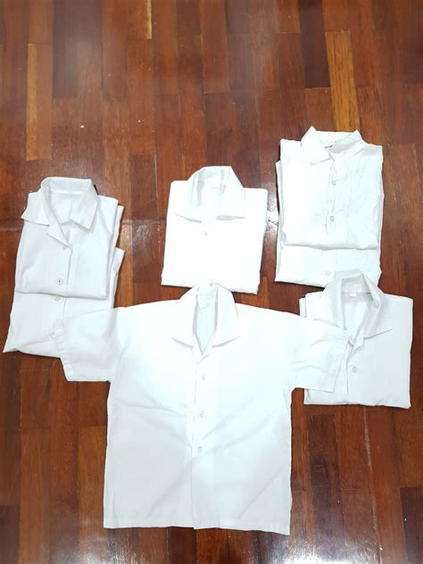 Girl primary school uniform (white cotton), Babies & Kids, Babies ...