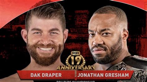 ROH Pure Title Match, Two More Matches Added To ROH 19th Anniversary; Updated Card in 2021 ...