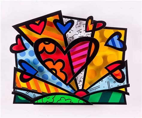 Heart by Romero Britto on artnet