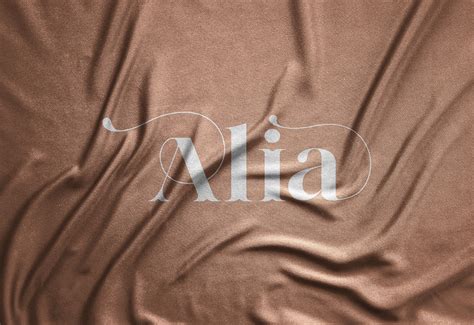 Alia Fashion Logo Branding on Behance