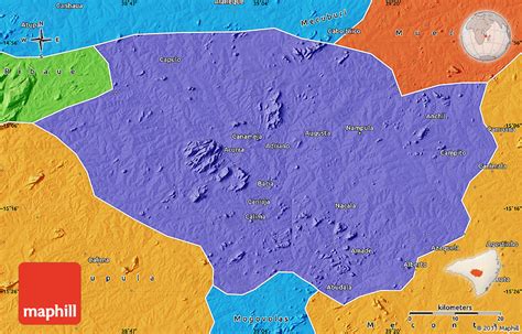 Political Map of Nampula