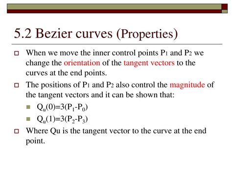 PPT - Modelling and representation 4 – Bezier, B-spline and subdivision ...