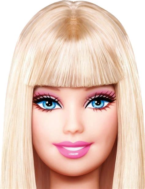 Barbie Head Cardboard Cutout 301 - Medium 110cm Celebrity Mask, Custom Cutout, Cardboard Cutout ...