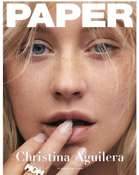 Christina Aguilera Paper Magazine - Hot Celebs Home