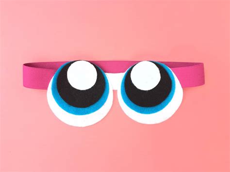 DIY Powerpuff Girls Sleep Masks | Pretty Prudent