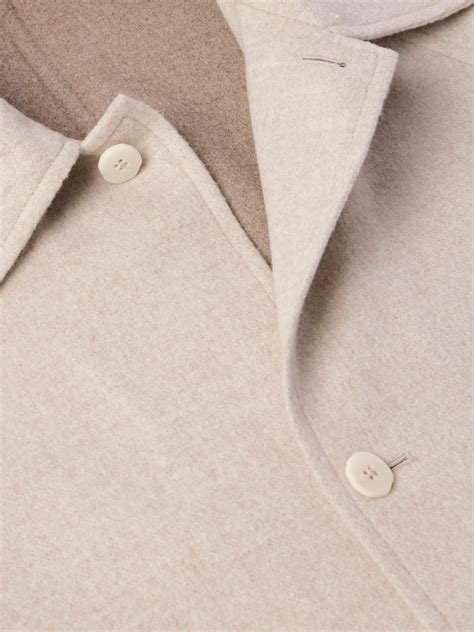 Stòffa - Double-Faced Wool Overcoat - Neutrals STÒFFA