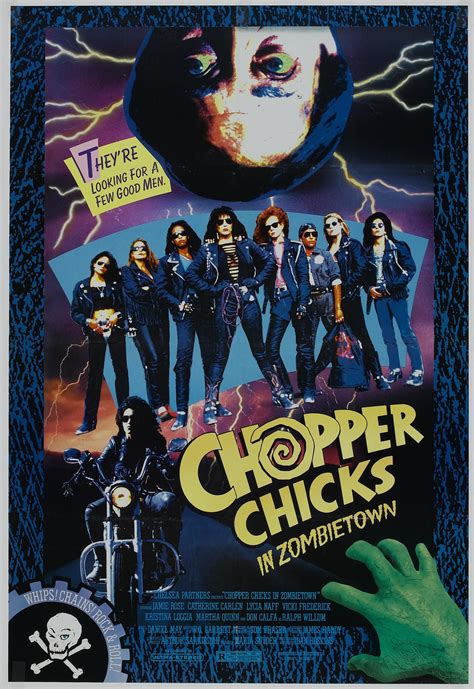 Chopper Chicks In Zombietown (1985) | Chopper, Horror posters, Custom choppers