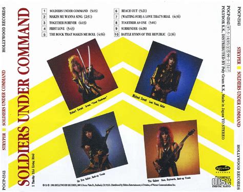 Cries from the Quiet World: Stryper "Soldiers Under Command"