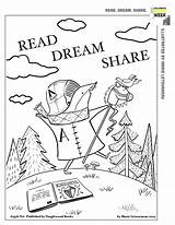 Coloring Book Pages – Every Child A Reader sketch template