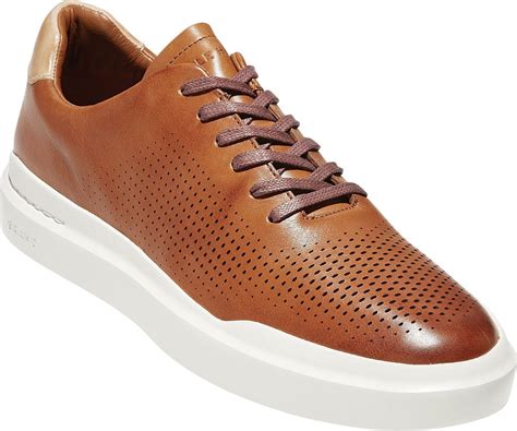 Cole Haan Men's Grandpro Rally Laser Cut Sneaker in British Tan - Walmart.com