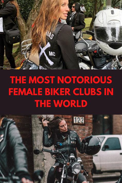 The Most Notorious Female Biker Clubs In The World in 2021 | Female biker, Biker clubs, Female