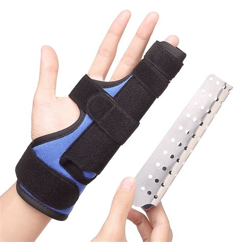 Buy Scurnhau Pinky Finger Splint, Fracture Splint Protection, Meta Broken Splint, 4th and 5th ...