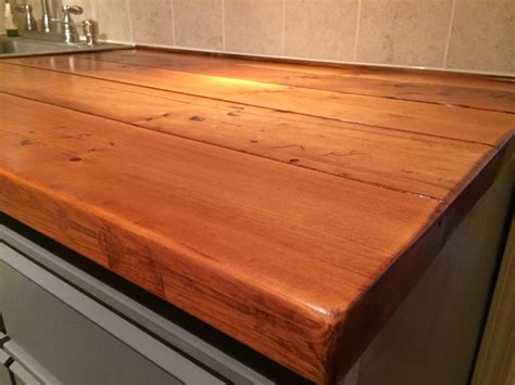 Reclaimed wood countertop Reclaimed Wood Countertop, Wood Countertops, Butcher Block Cutting ...