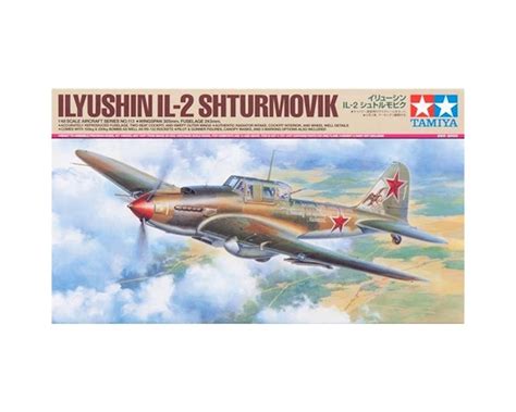 Tamiya Ilyushin IL-2 Shturmovik 1/48 Airplane Model Kit [TAM61113] | Toys & Hobbies - HobbyTown