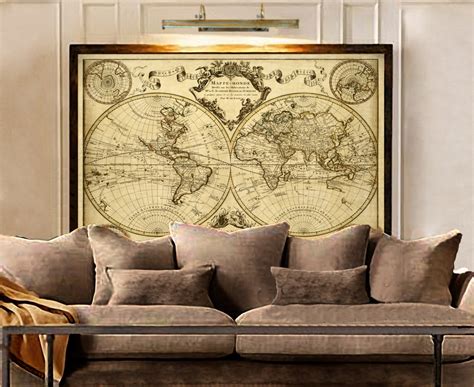 World Map Home Decor - Wayne Baisey