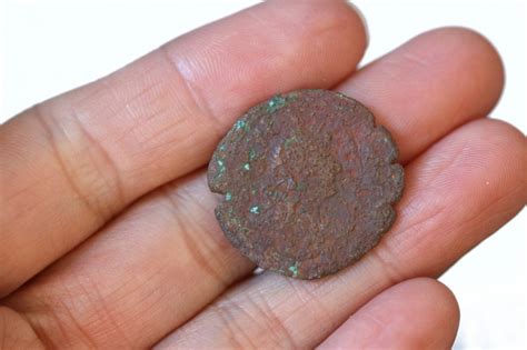 As Found Ancient Roman Bronze Coin CCC 1250