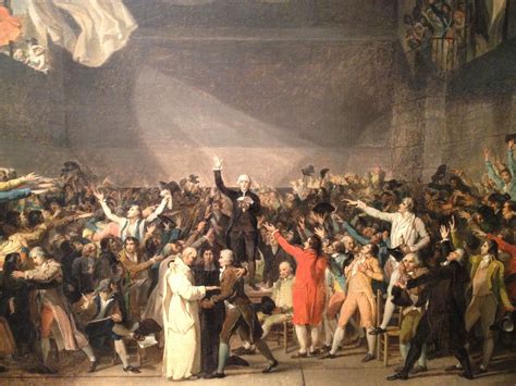 On 20 June 1789, France's Third Estate took the 'Oath of the Tennis ...