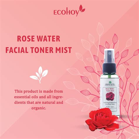 Rose Water Facial Toner Mist: Ingredients – Pure Rose hydrosol ...