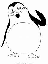 Penguin 4 Coloring Page For Kids  Free Penguins Printable sketch template