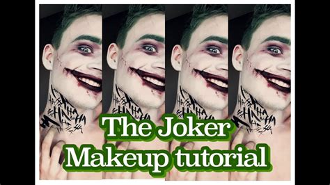 The Joker Makeup Tutorial - Batman - GUYSGOREGUIDE98 - YouTube