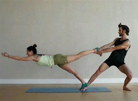 Pin by Far Naz on Couple workout | Couples yoga poses, Two people yoga ...