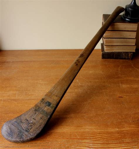 Irish Hurling Stick. Child's Wood Hurley Stick. Home, Sports Shop, Bar.