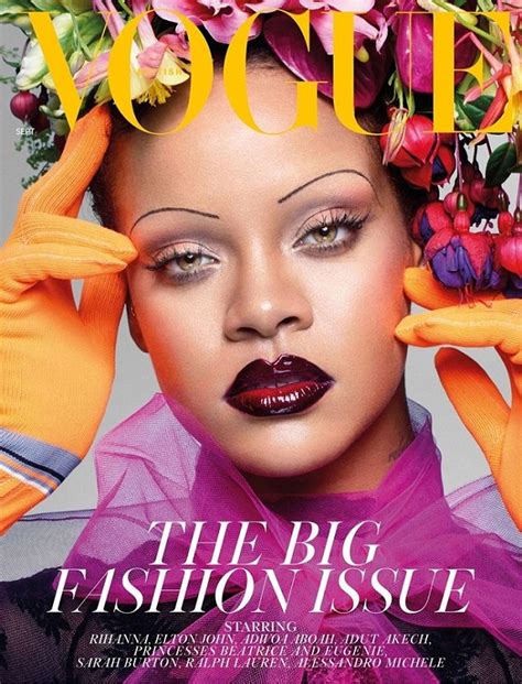 Ultra Tendencias: Rihanna muestra su belleza en la portada de Vogue UK septiembre de 2018
