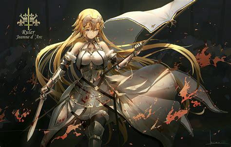 Jeanne d'Arc - Ruler Fate/Apocrypha HD Wallpaper by luomo