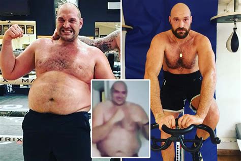 Tyson Fury shares never-seen picture from before 10-stone weight loss body transformation ...