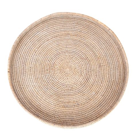 Round Ottoman Tray in 2021 | Woven trays, Ottoman tray, Round ottoman tray