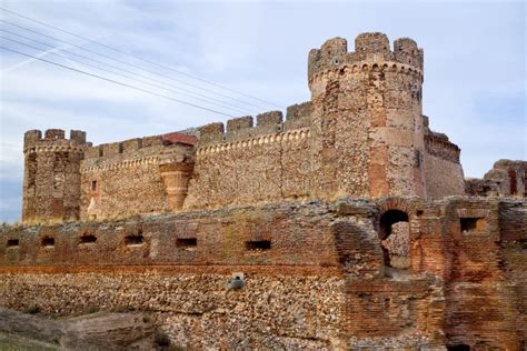 Ruin of Castle in Avila, Spain Stock Photo - Image of hill, fort: 27424996