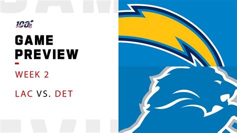 Los Angeles Chargers vs. Detroit Lions Week 2 NFL Game Preview - YouTube