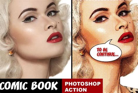15+ Comic Book Photoshop Actions Effect Download - Graphic Cloud