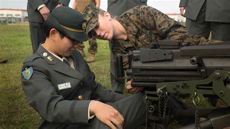 Japan Ground Self-Defense Force Officer Candidates Learn from Marines > U.S. Indo-Pacific ...