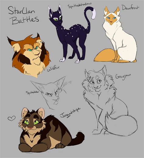 StarClan Cats Stream Doodles by Simatra on DeviantArt