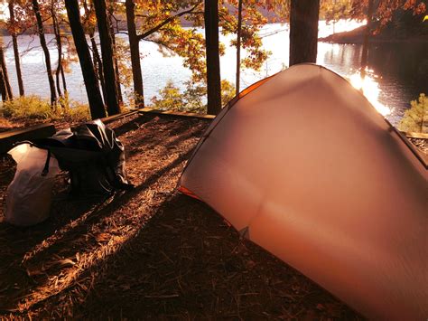 Boat-in campsites, Carter’s Lake, NW GA : camping