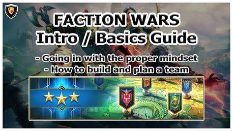 RAID Shadow Legends | Faction Wars Basics Guide - YouTube