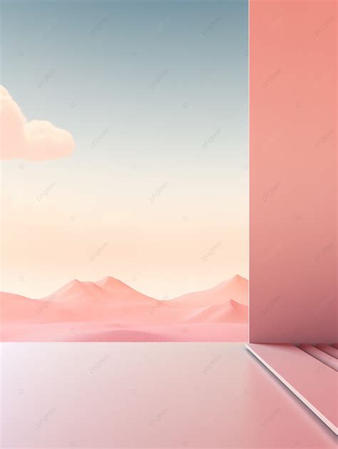 Minimalist Landscape Warm Color Background Wallpaper Image For Free Download - Pngtree
