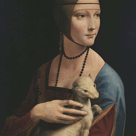 Lady With An Ermine Wall Art | Painting