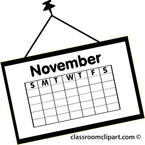 Free November Calendar Cliparts, Download Free November Calendar Cliparts png images, Free ...