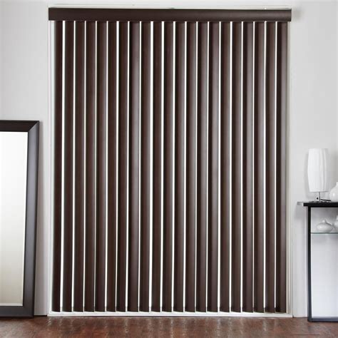 Premium Faux Wood Vertical Blinds | Bamboo blinds bedroom, Blinds for ...