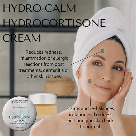 Hydro-Calm Hydrocortisone Cream - Natural Soothing Relief – RD Alchemy Natural Products