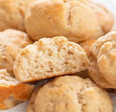 3 Ingredient Healthy Bread Rolls (No White Flour, Eggs, Yeast, Butter ...