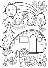 Free & Easy To Print Camping Coloring Pages  Tulamama sketch template